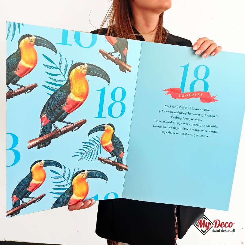 Duzy-karnet-18-urodziny-niebieski-papugi-Mega-113-1.jpg